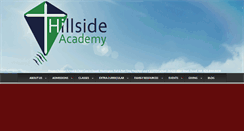 Desktop Screenshot of hillsideacademy.com